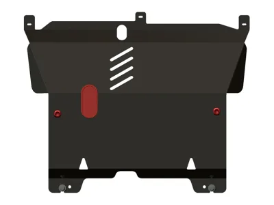 Защита картера и КПП Citroen С1 (2005-) V-1.0,1.4HDI/Peugeot 107 (2005) V-1.0,1.4D (Шериф)