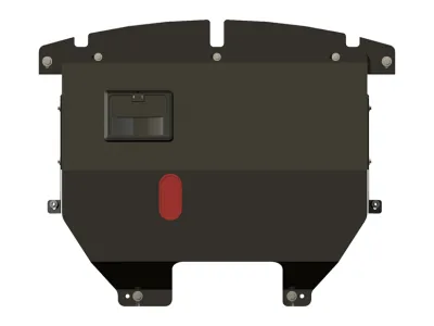 Защита картера и КПП Fiat Doblo (2004-2007-) V-1,9D (Шериф)