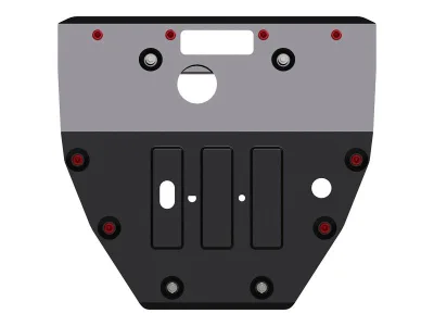 Защита картера и КПП FAW Besturn X80 (2013-) V-все (Шериф)