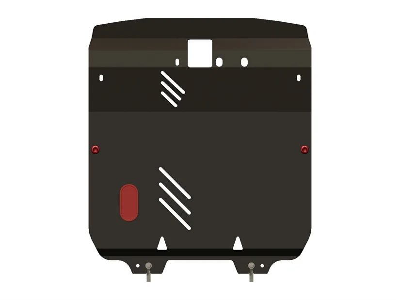 Защита картера и КПП Hyundai Santa Fe (2006-2012) V-2.2CRDi,2.4,2.7 (Шериф)