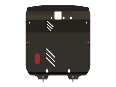 Защита картера и КПП Hyundai Santa Fe (2006-2012) V-2.2CRDi,2.4,2.7 (Шериф)