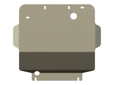 Защита картера GM Hammer H3 (2005-2010) V-3,7 (АМг 5мм) (Шериф)