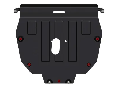 Защита картера и КПП Honda CR-V (2017-) V-2.4 CVT 4WD; 2.0 AT, MT CVT 4WD (Шериф)