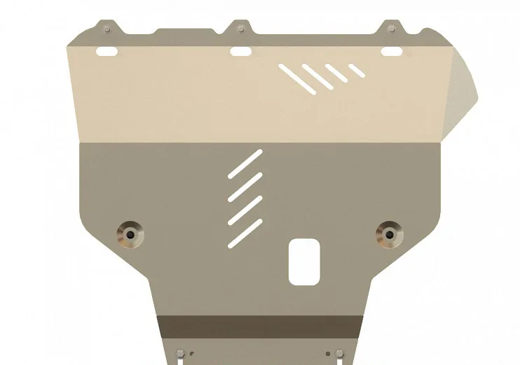Защита картера и КПП Ford Focus lll (2011-) V-1.6MT,1.6 Duratec TiVCT,2.0MT (АМг 5мм) (Шериф)