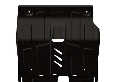 Защита картера и КПП Chevrolet Cobalt (2013-) V-1.5MT/Chevrolet Aveo (2012-) V-1.6AT (Шериф)