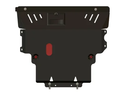 Защита картера и КПП Mazda 3 (2003-2009) V-1,4.1,6/Mazda Axela (2003-2009) V-1.6,1.4 (Шериф)