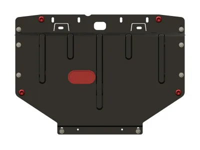 Защита картера Audi A4 (8E2 B6) (1995-2001) V-1.8; 1.8T 2.0; 1.9TD /Skoda Superb (3U4) (2002-2008) V-1,8; 2,0; 2,8; 1,9D; 2,0D;2,5D /VW Passat B5 (3B5) (1996-2005) V-1,8T; 1,9TDI; 2.0 (сталь 1,8 мм) (Шериф)