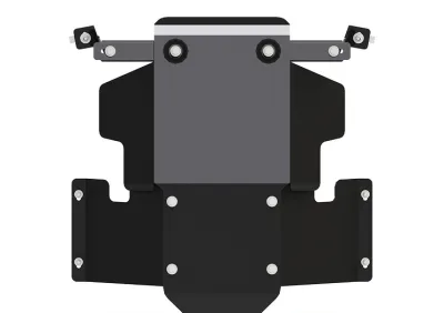 Защита картера и КПП ГАЗ Соболь 2012- 2,8 МТ4wd (сталь 2,5 мм) Шериф (Шериф)