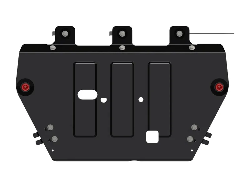 Защита картера и КПП Hаval H2 (2014-) V-1,5T AT FWD (Шериф)