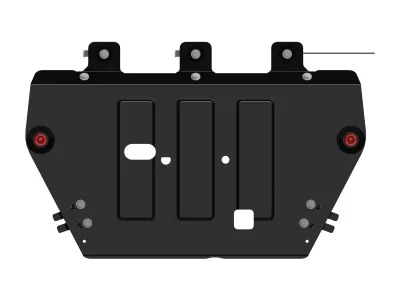 Защита картера и КПП Hаval H2 (2014-) V-1,5T AT FWD (Шериф)