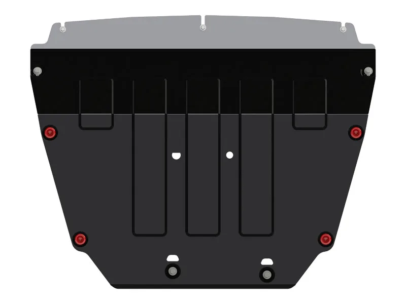 Защита картера и КПП Chery Tiggo 4 (2019-) V-2,0 СVТ FWD/7 (2019-) V-1,5T MT FWD; 2,0 СVТ FWD/7 Pro (2020-) V1.5T CVT/8 Pro (2021-) V1.6,2.0 CVT/Tenet T4 L  (Шериф)