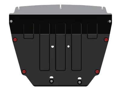 Защита картера и КПП Chery Tiggo 4 (2019-) V-2,0 СVТ FWD/7 (2019-) V-1,5T MT FWD; 2,0 СVТ FWD/7 Pro (2020-) V1.5T CVT/8 Pro (2021-) V1.6,2.0 CVT/Tenet T4 L  (Шериф)
