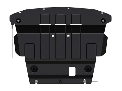 Защита картера и КПП Ford Fiesta (2017-) V-1,0 МТ FWD (Шериф)