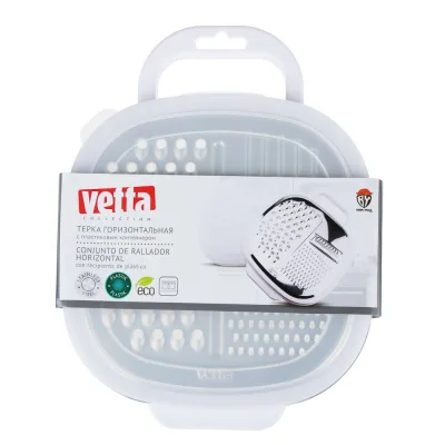 Набор терка горизонтальная + пластиковый контейнер KL321R-S К24 VETTA 885-087