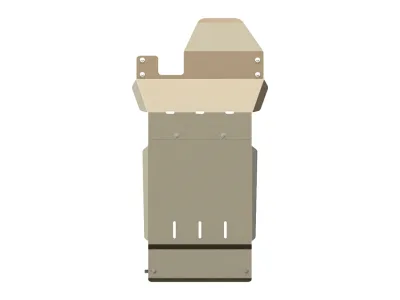 Защита КПП и РК Land Rover Defender 90/110 (2004-2011) V-2.5TD (АМг 5мм) (Шериф)