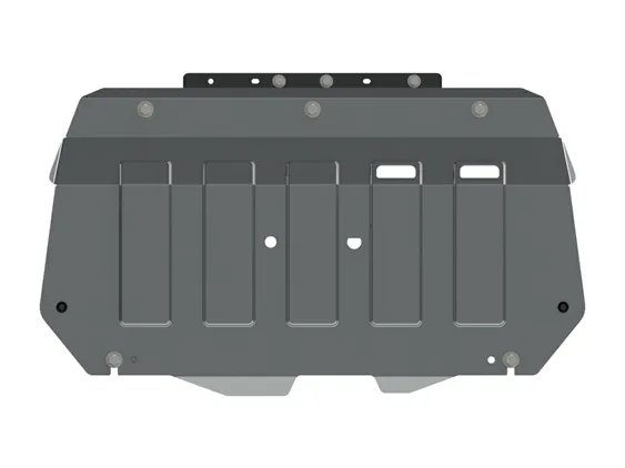 Защита картера и КПП Mazda 3 (2013-) V-1.5 AT,MT,1.6AT CVT,MT,2.0MT (АМг 4мм) (Шериф)