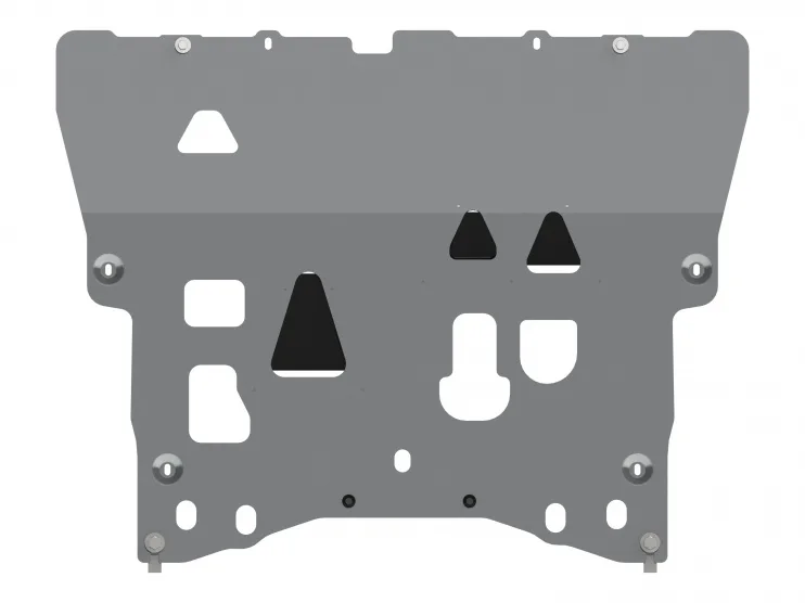 Защита картера и КПП Volvo ХС90 (2015-) V- 2,0T (320л.с) АТ (АМг 5мм) (Шериф)