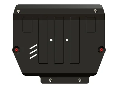 Защита картера и КПП Kia Sorento (2011-2012) V-2.4,2.2CRDI,3.5 (Шериф)