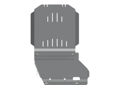 Защита КПП и РК Cadillac Escalade (2014-) V-6.2 AT (АМг 5мм) (Шериф)