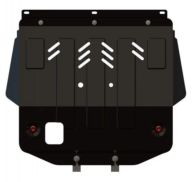 Защита картера и КПП Peugeot 306 кроме 1,6 (1994-2001) V-1,1; 1,4; 1,8;2,0;1,9D; 2,0D/P.Partner (1998-2008-) V-1,4 KFW (Шериф)