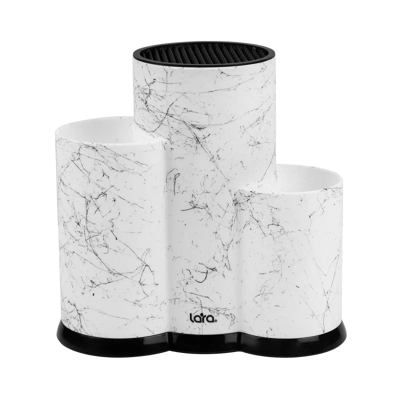 Подставка LARA для ножей универсальная  слоты LR05-107 White