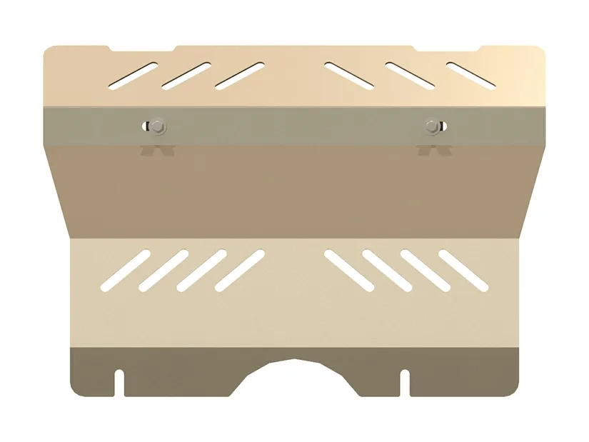 Защита рулевых тяг Toyota FJ Cruiser (2007-2010) V-4.0/T.Land Cruiser 120 Prado на штат. защиту (2002-2009) V-3.0TD (АМг 5мм) (Шериф)