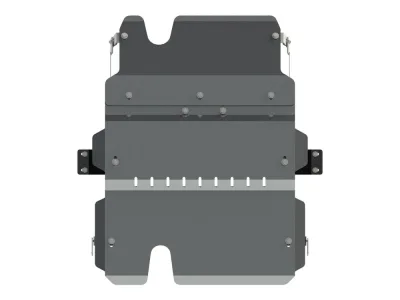 Защита картера, КПП и РК Toyota Land Cruiser 76 (2012-) V-4,2 D MT (АМг 5мм) (Шериф)