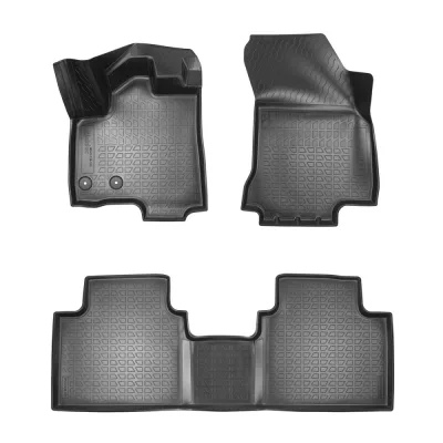 Коврики в салон полиуретан для Jac JS6 3D 2022- (3шт.)