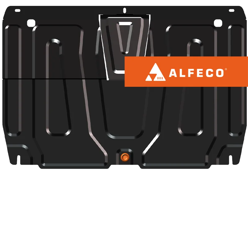 ALF7001st Защита картера и КПП Jetour Dashing 2022- V-все FWD/Jetour X90 Plus 2022- V-все FWD//X70 Plis (2023-)  (сталь 1.5мм) Альфеко
