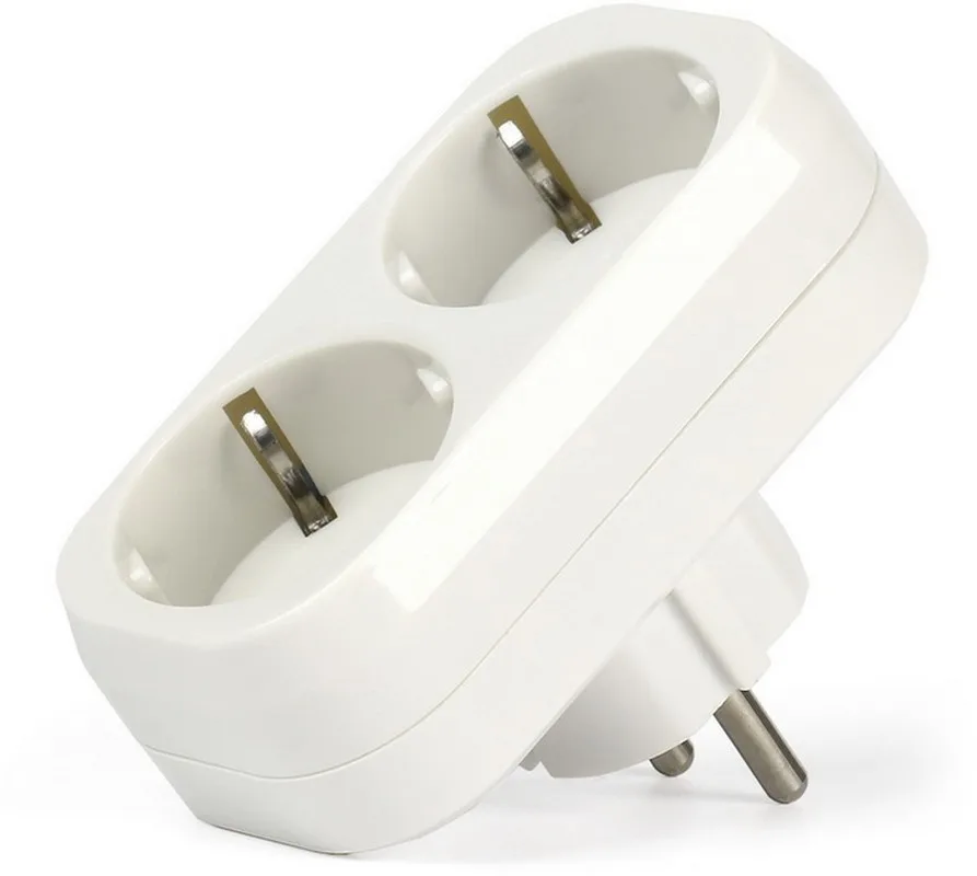Разветвитель (двойник) с/з 16А Smartbuy SBE-16-A02-2