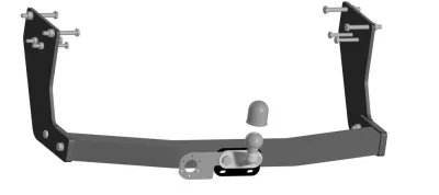 ТСУ 5619-F  SOLLERS Atlant, короткая база (2022-) (б/электрики) Bosal
