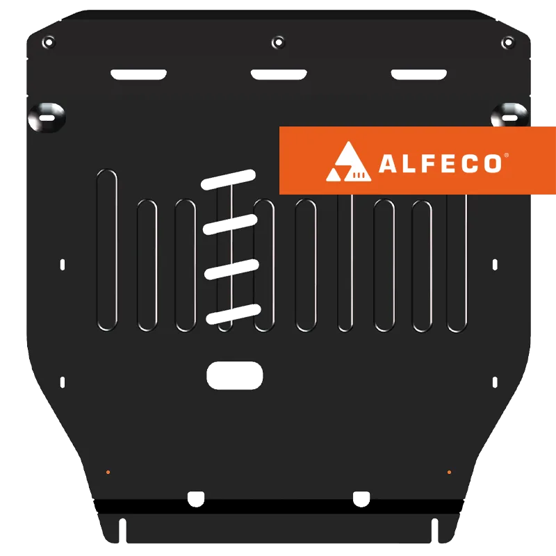 ALF6401st Защита картера и КПП Forthing T5 EVO 2020- V-все Hybrid/Yacht (2022-) (сталь 2мм) Альфеко