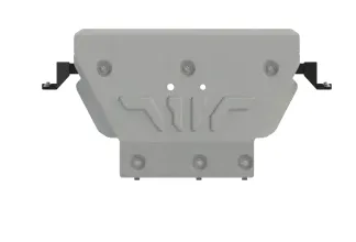 Защита радиатора RAM 1500 (2021-) V-5.7 AT FullWD ( AMг 6 мм) (АЛЮМИНИЙ) Шериф