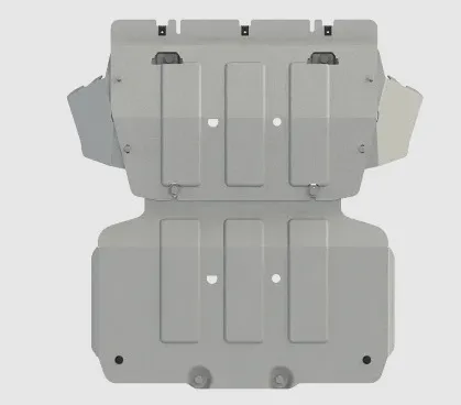 Защита картера Tank 300 (2023-) V-2,0 AT FullWD/Tank 500 (2023-) V-3.0 AT FullWD (АМг 4мм) (АЛЮМИНИЙ) Шериф