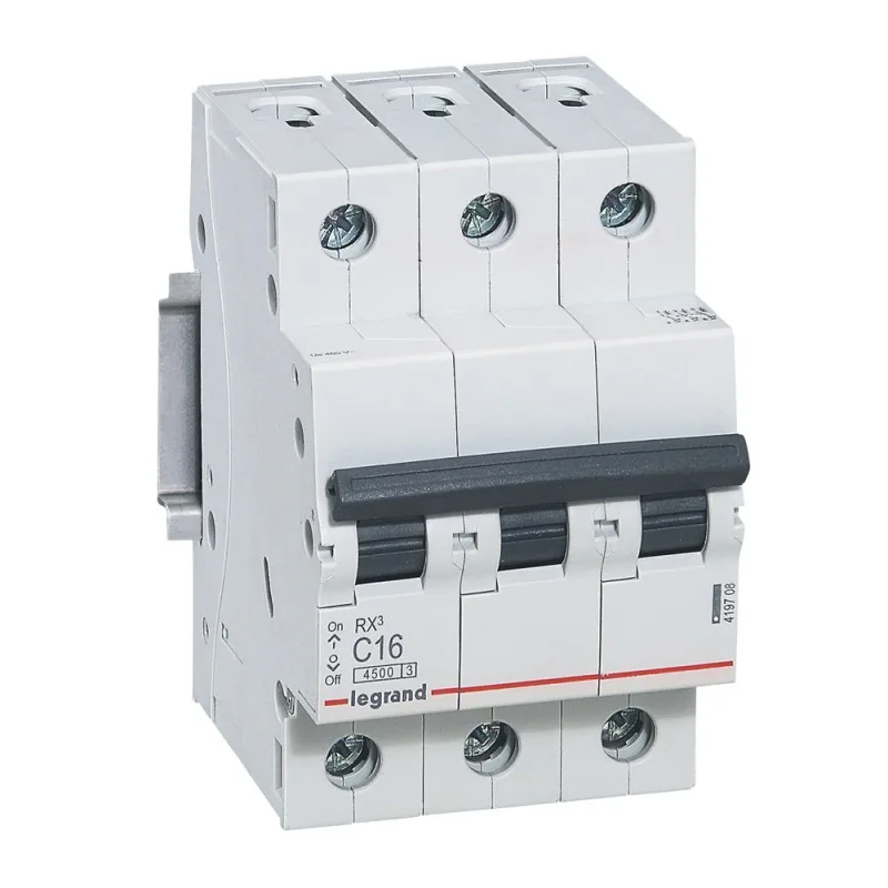 Автом. выкл. LEGRAND 3Р 32А RX3 4,5 кА C