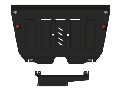 Защита картера и КПП Toyota Camry V50 (2006-2018) V-2,4/Toyota Camry V70 (2018-) V-2,0;2.5/Toyota Rav 4 (2018-) V-2.0 АТ; 2.0 МТ; 2,5 АТ (Шериф)