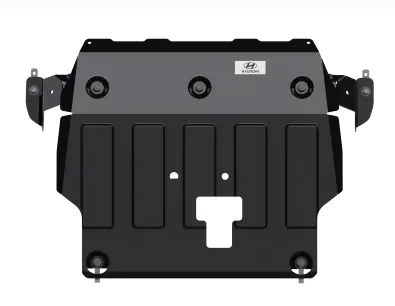 Защита картера и КПП Hyundai Creta (2016 - 2021) V-1,6; 2,0 MT,АТ 4wd (сталь 2,5мм) (Шериф)