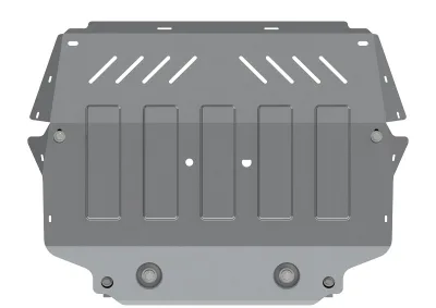 Защита картера и КПП Skoda Yeti (2009-) V-1.4,2.0,2.0TDI/VW Jetta (2005-2010) V-1.4,1.6,1.9D (АМг 4мм) (Шериф)