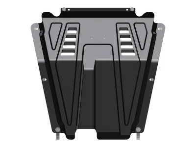 Защита картера и КПП Largus (2011-) V-1,6 16v МТ/Renault Logan (2004-) V-1,4; 1,6 (сталь 1,8мм) Шериф