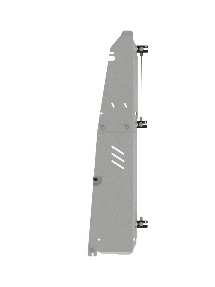 Защита топливных магистралей EXEED LX (2022-) V-1,6 АТ FWD (АМг 4мм) (АЛЮМИНИЙ) Шериф