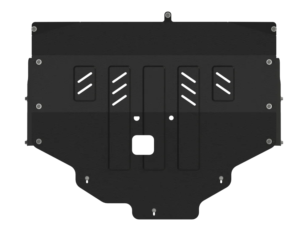 Защита картера и КПП Renault Master (2010-) V-2,3 MT FWD (сталь 2,5мм) Шериф