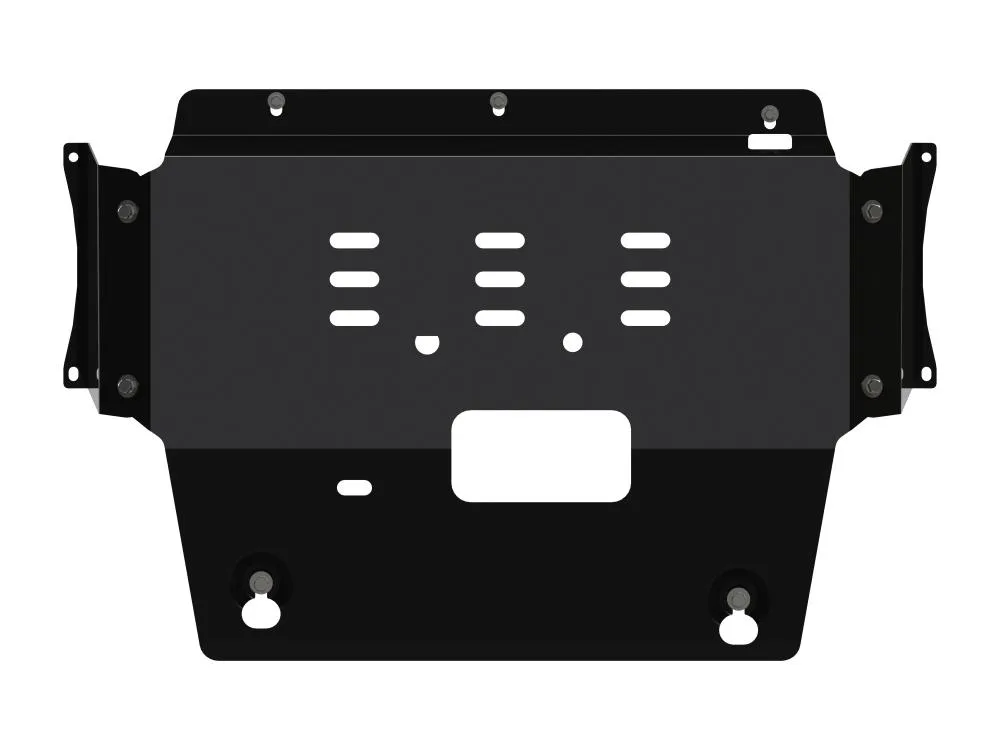 Защита картера и КПП Kia Picanto (2017-) V-1.0 AT; 1,2 AT; 1,2 Turbo AT/Morning (сталь 2мм) Шериф