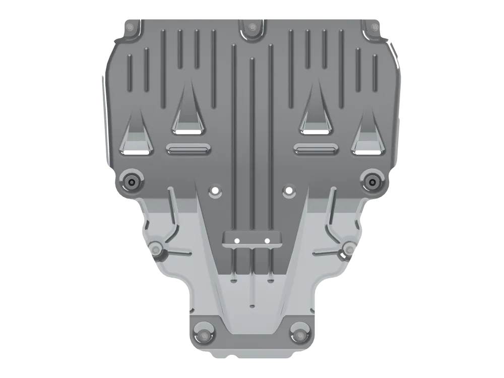 Защита картера и КПП Mercedes-Benz A-Klasse (W176) (2012-2018) V-1.6MT/B-Klasse (W246) (2011) V-2.0AT/(2012-) V-1,8 АТ/GLA X156 (2014-) V-2.0 CDI AT	/CLA (2013-) V- 1,6T АТ 2wd /Инфинити QX30 (2016-) V-2,0 АТ 4wd (АМг 3мм) ((Шериф)