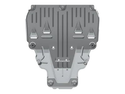 Защита картера и КПП Mercedes-Benz A-Klasse (W176) (2012-2018) V-1.6MT/B-Klasse (W246) (2011) V-2.0AT/(2012-) V-1,8 АТ/GLA X156 (2014-) V-2.0 CDI AT	/CLA (2013-) V- 1,6T АТ 2wd /Инфинити QX30 (2016-) V-2,0 АТ 4wd (АМг 3мм) ((Шериф)