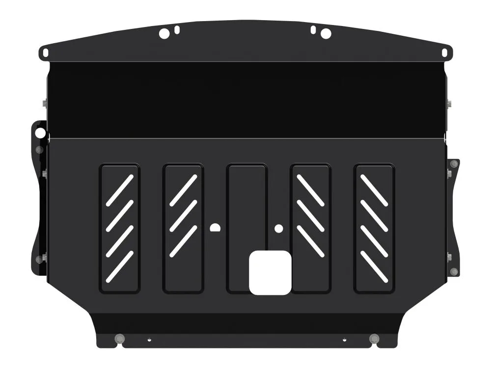 Защита картера и КПП Kia Soul (2014-2019) V-1.6 AT (сталь 1,6мм) Шериф