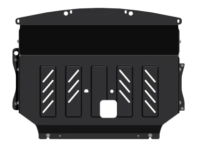 Защита картера и КПП Kia Soul (2014-2019) V-1.6 AT (сталь 1,6мм) Шериф