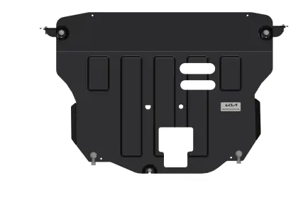 Защита картера и КПП Kia Soul  (2019-) V-1.6  МТ FWD; 1,6 T-GT DCT FWD; 2,0 АТ FWD (сталь 2,5мм) Шериф