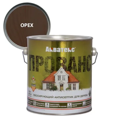 Антисептик д/дерева Прованс акватекс орех 2,5л