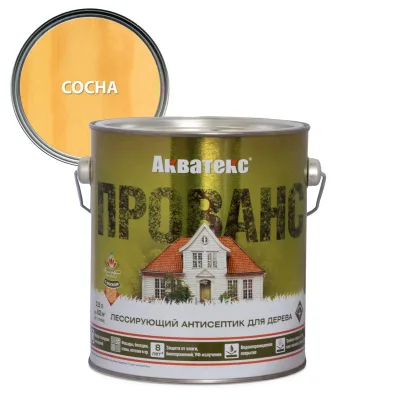 Антисептик д/дерева Прованс акватекс сосна 2,5л