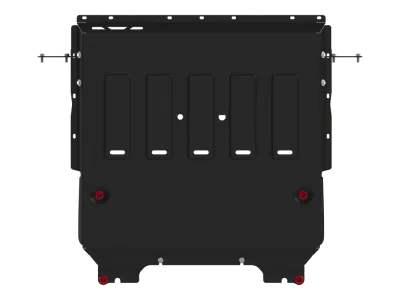 Защита картера и КПП Geely Tugella (2020-) V-2,0 AT FullWD/ Knewstar 001 (2024-) (сталь 2мм) Шериф